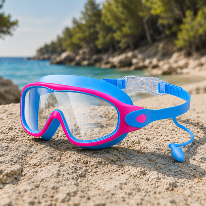 WizzyG Kids’ Swimming Goggles with Earplugs