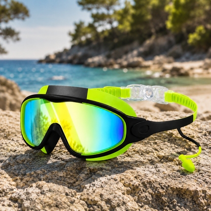 WizzyG Kids’ Swimming Goggles with Earplugs